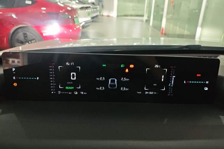 Used CHANGAN Eado PHEV 2025 Smart New Blue Whale 145KM High-Energy Edition Instrument Cluster
