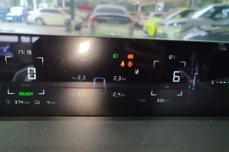 Used CHANGAN Eado PHEV 2025 Smart New Blue Whale 145KM Battleship Edition Instrument Cluster