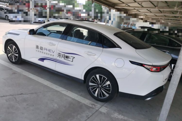 Used CHANGAN Eado PHEV 2025 Smart New Blue Whale 145KM Battleship Edition Rear Left 45 Deg