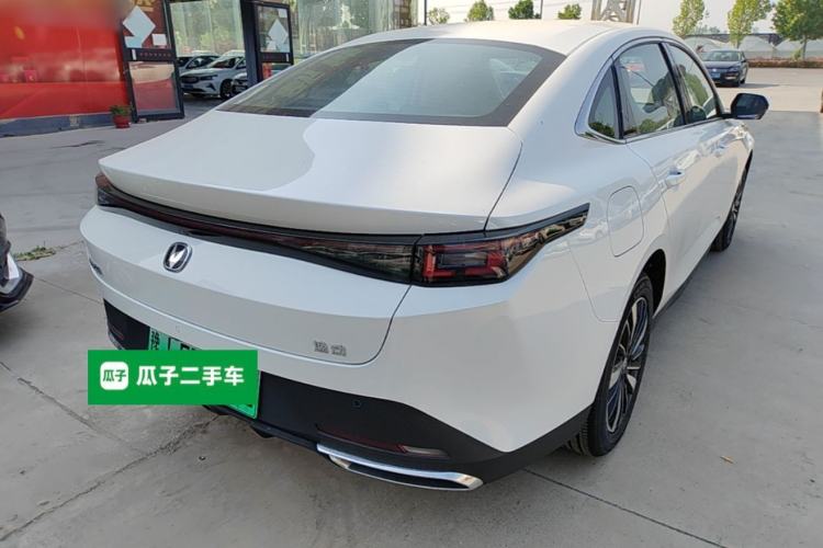 Used CHANGAN Eado PHEV 2025 Smart New Blue Whale 145KM Battleship Edition Rear Right 45 Deg