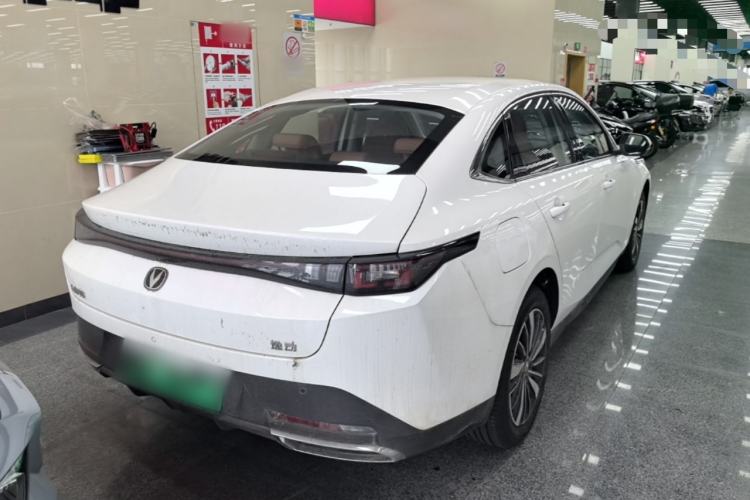 Used CHANGAN Eado PHEV 2025 Smart New Blue Whale 145KM Battleship Edition Rear Right 45 Deg