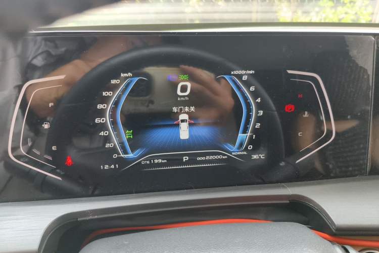 Used CHANGAN Fengjing RV  Odometer Close Up