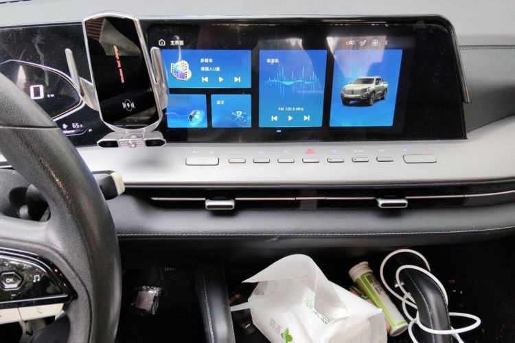 Used CHANGAN Hunter 2024 Warrior Edition Luxury Single-Motor Ultra-Long Box Audio And AC Panel