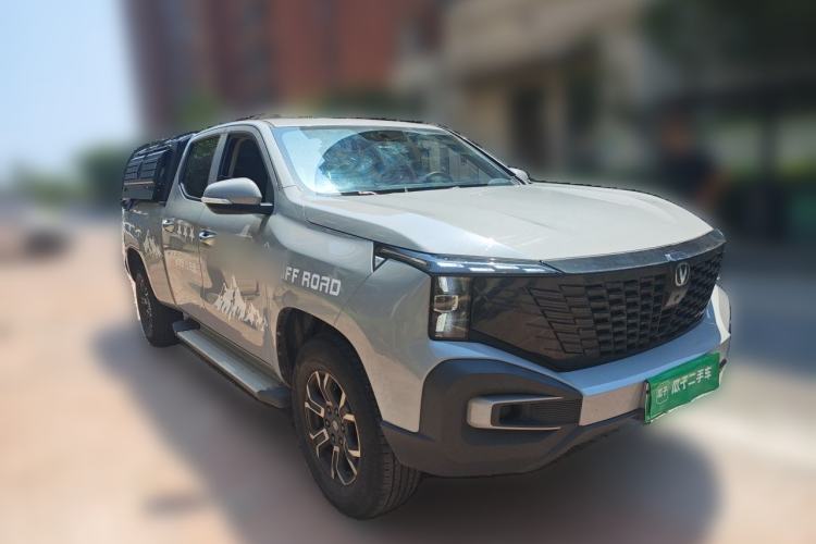 Used CHANGAN Hunter 2024 Warrior Edition Luxury Model Dual-Motor All-Wheel Drive with Extra-Long Cargo Box Front Right 45 Deg