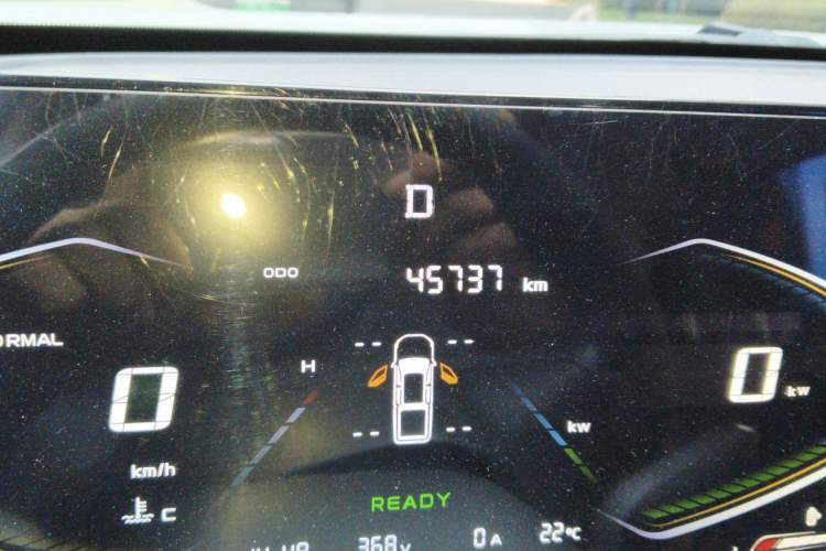 Used CHANGAN Hunter 2024 Warrior Edition Luxury Single-Motor Ultra-Long Box Odometer Close Up