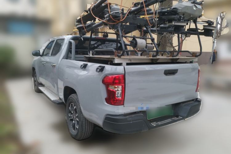 Used CHANGAN Hunter 2024 Warrior Edition Luxury Model Dual-Motor All-Wheel Drive with Extra-Long Cargo Box Rear Left 45 Deg