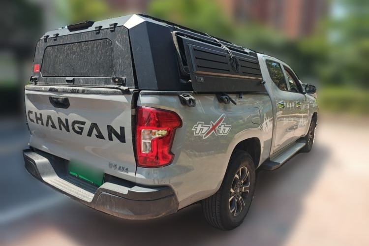 Used CHANGAN Hunter 2024 Warrior Edition Luxury Model Dual-Motor All-Wheel Drive with Extra-Long Cargo Box Rear Right 45 Deg