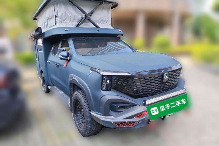 Used CHANGAN Hunter 2024 Knight Edition Flagship Model Dual-Motor All-Wheel Drive Standard Box Front Right 45 Deg