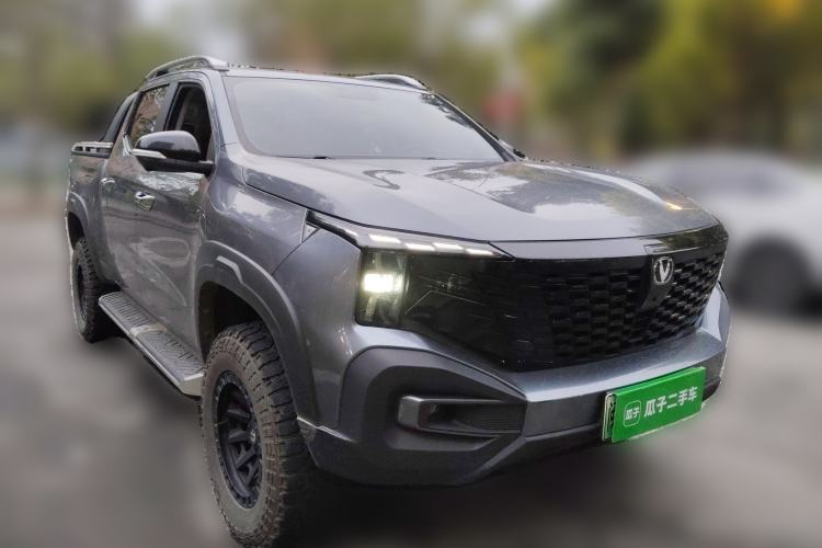 Used CHANGAN Hunter 2025 Model, Knight Edition, Lingshang Type, Dual-Motor Four-Wheel Drive Standard Box Front Right 45 Deg