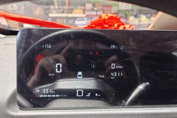 Used CHANGAN KAICHENG V919 2025 Model, Express Cabin, CATL 88 kWh, Long Wheelbase, High Roof, Smart Version, 6 Seats Odometer Close Up