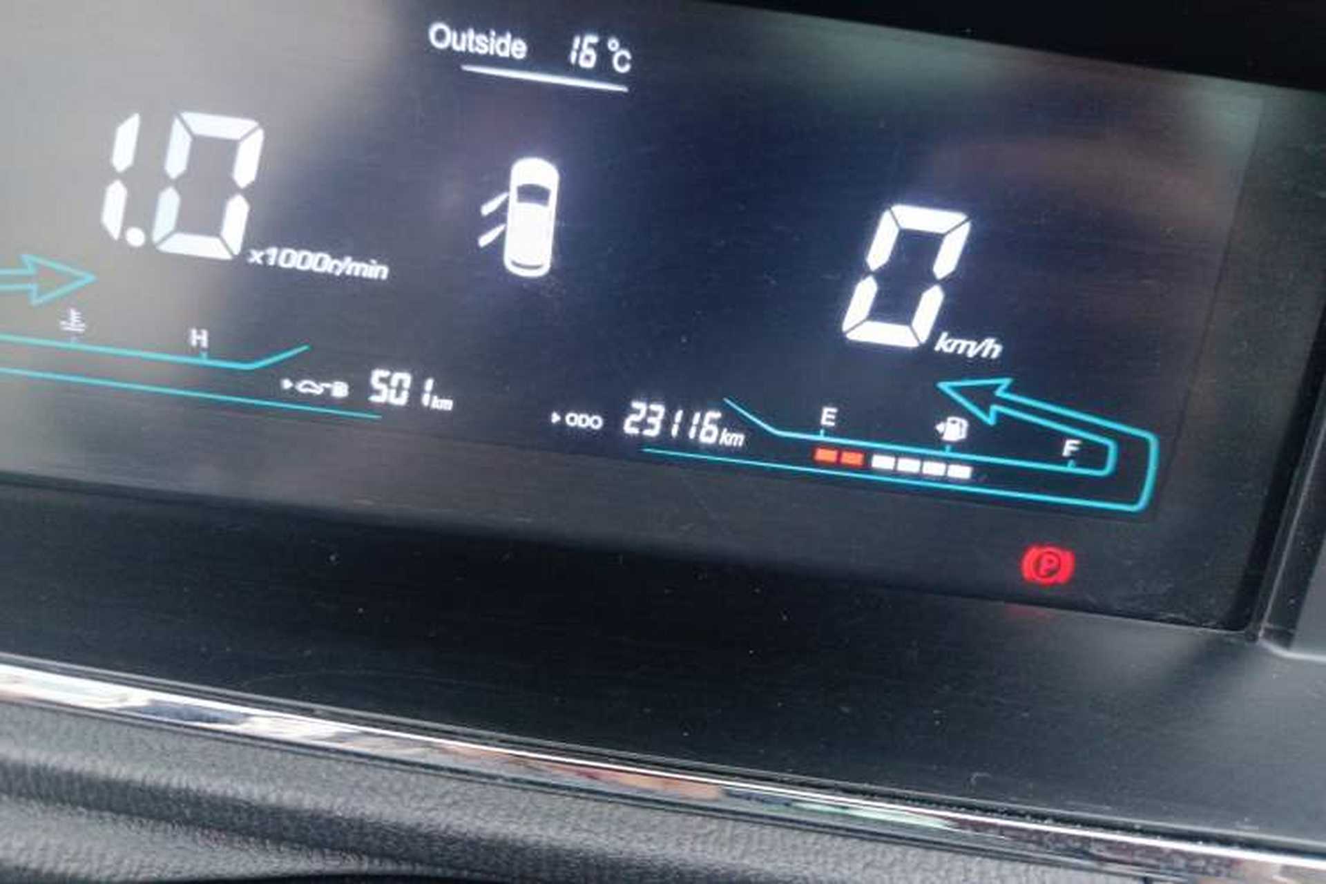 Used CHANGAN KAICHENG Changxing 2020 1.5L Manual Luxury Model Odometer Close Up