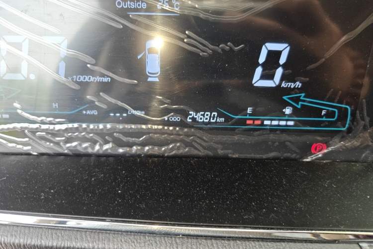 Used CHANGAN KAICHENG Changxing 2021 1.5L Manual Luxury Version Odometer Close Up