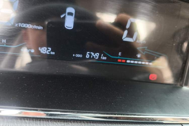 Used CHANGAN KAICHENG Changxing 2021 1.5L Manual Luxury Version Odometer Close Up
