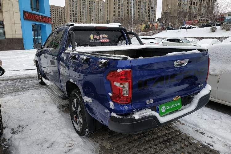 Used CHANGAN KAICHENG F70 2020 2.5T Diesel 4x4 Luxury Edition China VI Emission Standard 675 kg Payload Capacity Long Wheelbase JE4D25 Rear Left 45 Deg