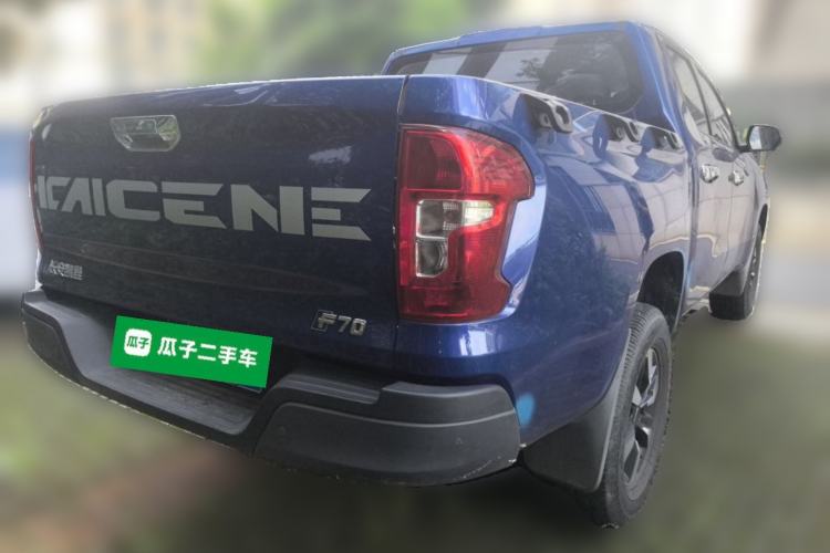 Used CHANGAN KAICHENG F70 2020 2.4T Gasoline Two-Wheel Drive Luxury Version China VI Standard Short Wheelbase 4K22D4T Rear Right 45 Deg