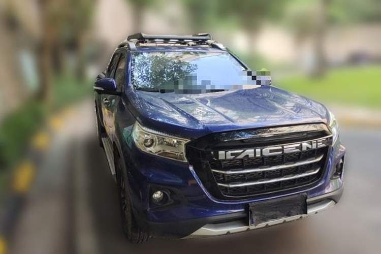 Used CHANGAN KAICHENG F70 2020 2.4T Gasoline 4x4 Luxury Edition China VI Standard Short Wheelbase 4K22D4T Roof