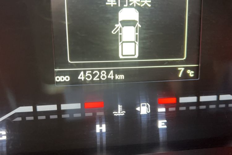 Used CHANGAN KAICHENG F70 2020 2.5T Diesel Two-Wheel-Drive Luxury Edition China VI Standard Wheelbase JE4D25 Odometer Close Up