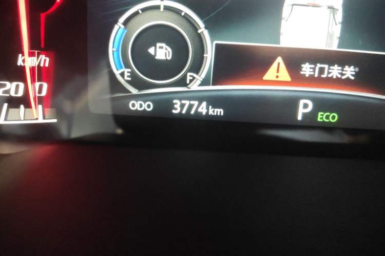 Used CHANGAN KAICHENG F70 2021 2.4T Gasoline Automatic 4x4 Executive Version Standard Wheelbase 4K22D4T Odometer Close Up