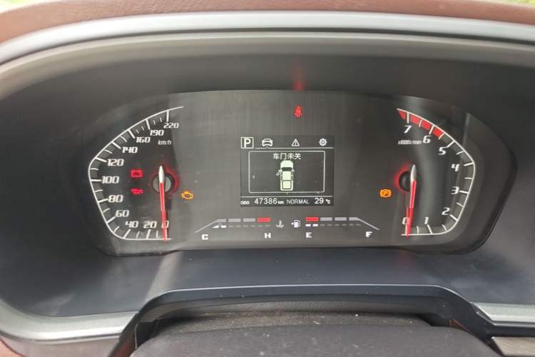 Used CHANGAN KAICHENG F70 2022 2.4T Gasoline Automatic 4x4 Excellence Edition Standard Wheelbase 4K22D4T Instrument Cluster