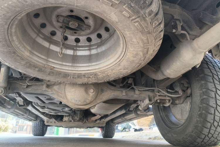 Used CHANGAN KAICHENG F70 2022 2.4T Gasoline Automatic 4x4 Overland Edition Standard Wheelbase 4K22D4T Chassis Rear
