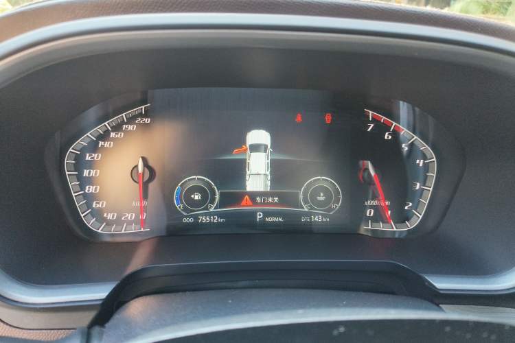 Used CHANGAN KAICHENG F70 2022 2.4T Gasoline Automatic 4x4 Overland Edition Standard Wheelbase 4K22D4T Instrument Cluster