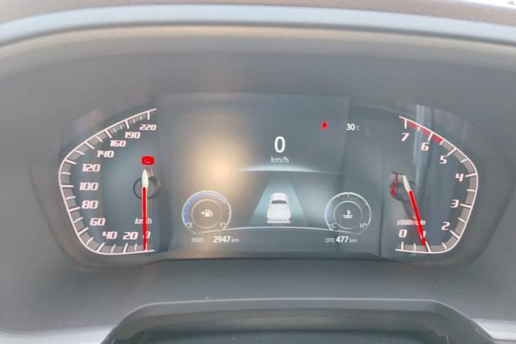 Used CHANGAN KAICHENG F70 2022 2.4T Gasoline Manual 4x4 Executive Version Standard Wheelbase 4K22D4T Instrument Cluster