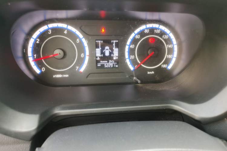 Used CHANGAN KAICHENG Ounuo S 2021 1.5L Ono S Smart Edition Single-Steaming Air-Conditioned Bus JL473QG Odometer Close Up
