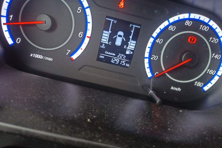 Used CHANGAN KAICHENG Ounuo S 2021 1.5L Ono S Smart Edition Dual-Steaming Air-Conditioned Bus JL473QG Odometer Close Up