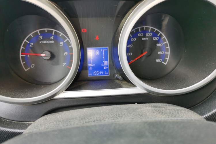 Used CHANGAN KAICHENG Ounuo S 2012 1.5L Elite Version Odometer Close Up