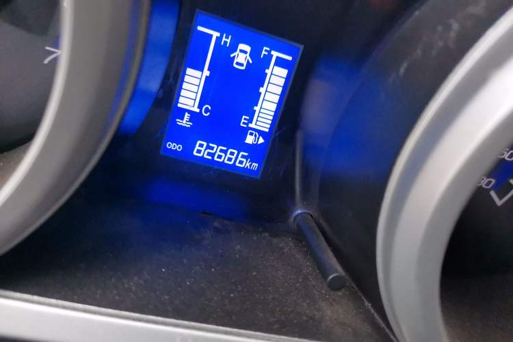 Used CHANGAN KAICHENG Ounuo S 2012 1.3L Standard Version Odometer Close Up
