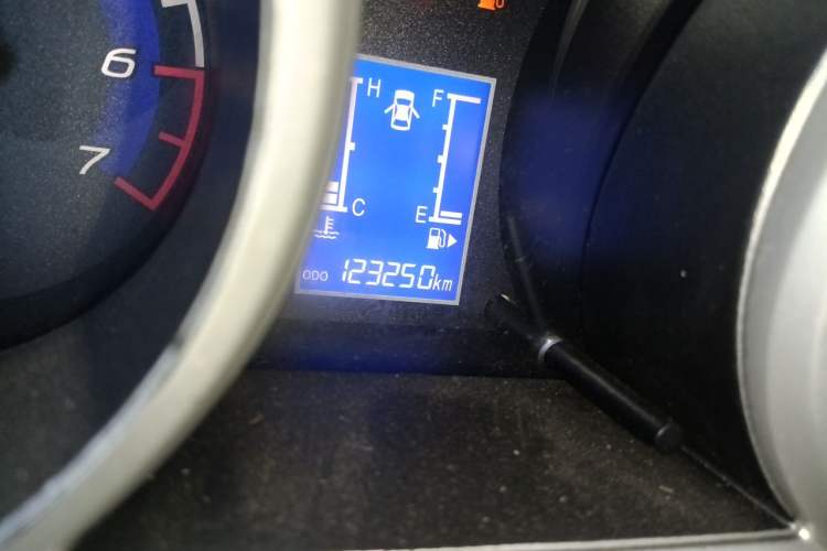 Used CHANGAN KAICHENG Ounuo S 2012 1.5L Standard Version Odometer Close Up