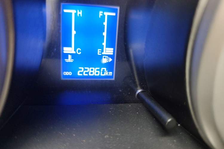 Used CHANGAN KAICHENG Ounuo S 2012 1.5L Elite Version Odometer Close Up