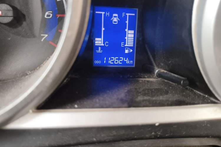 Used CHANGAN KAICHENG Ounuo S 2012 1.3L Base Version Odometer Close Up