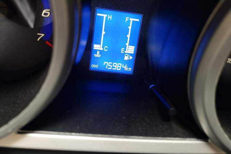 Used CHANGAN KAICHENG Ounuo S 2012 1.5L Standard Version Odometer Close Up