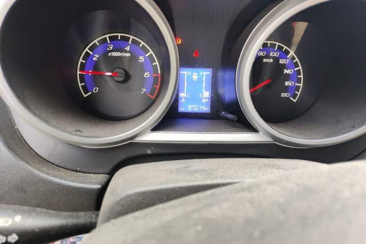 Used CHANGAN KAICHENG Ounuo S 2012 1.3L Base Version Odometer Close Up