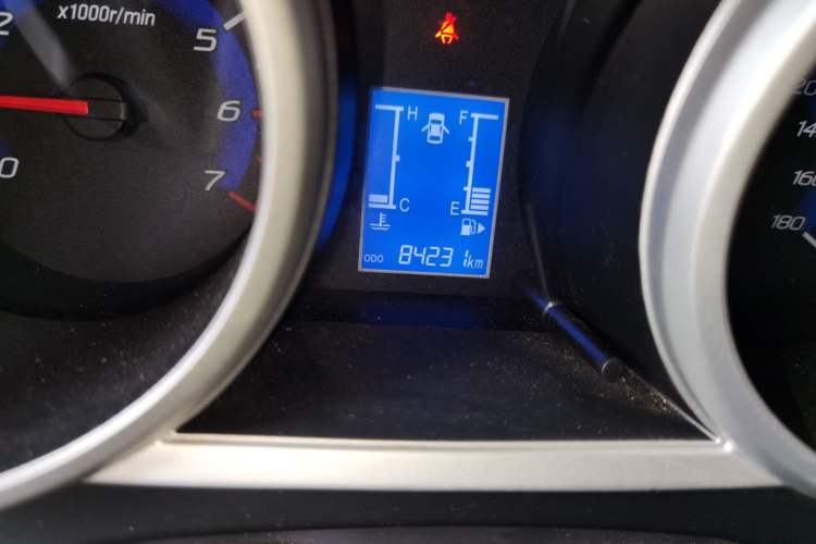 Used CHANGAN KAICHENG Ounuo S 2014 1.5L Base Version Odometer Close Up