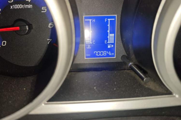 Used CHANGAN KAICHENG Ounuo S 2014 1.5L Base Version Odometer Close Up
