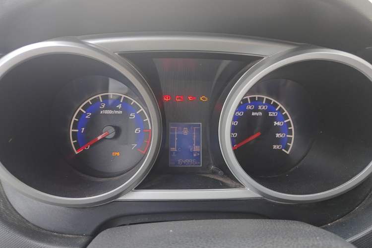 Used CHANGAN KAICHENG Ounuo S 2014 1.3L Base Version Odometer Close Up