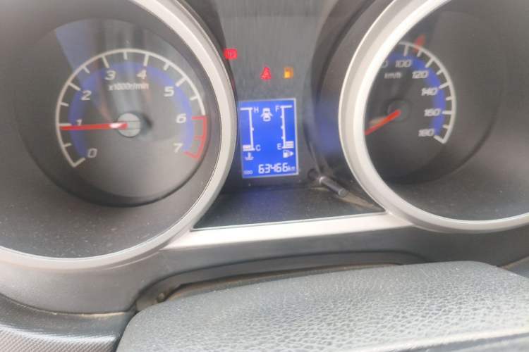 Used CHANGAN KAICHENG Ounuo S 2014 1.5L Base Version Odometer Close Up