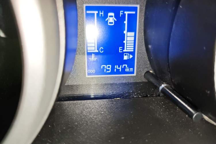 Used CHANGAN KAICHENG Ounuo S 2014 1.5L Elite Model Odometer Close Up