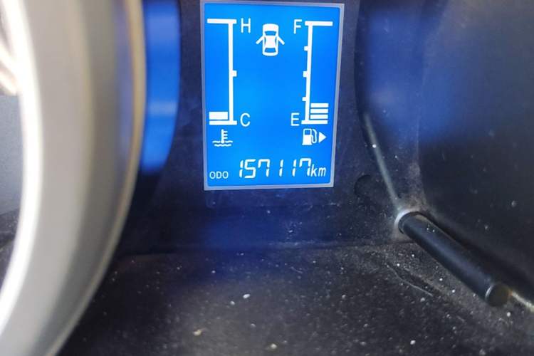 Used CHANGAN KAICHENG Ounuo S 2014 1.5L Luxury Model Odometer Close Up