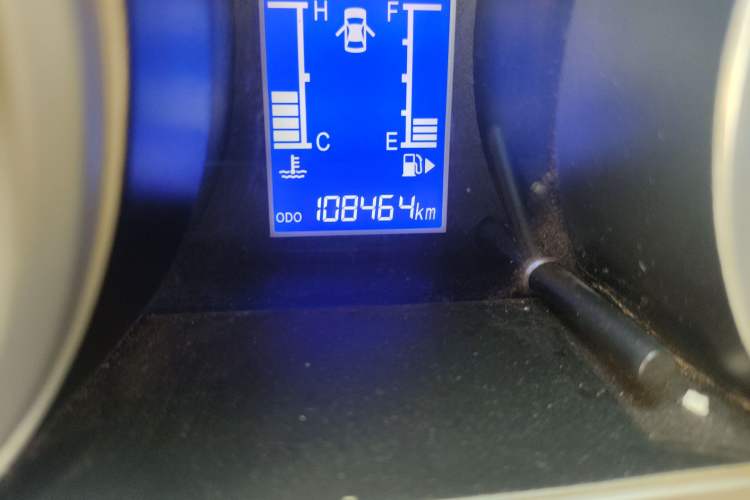 Used CHANGAN KAICHENG Ounuo S 2014 1.5L Luxury Model Odometer Close Up