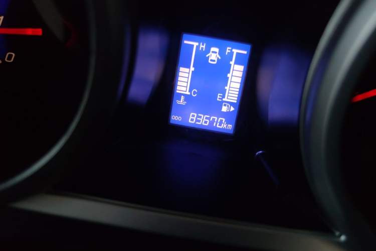 Used CHANGAN KAICHENG Ounuo S 2014 1.5L Base Version Odometer Close Up