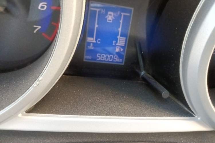 Used CHANGAN KAICHENG Ounuo S 2014 1.3L Happiness Model Odometer Close Up