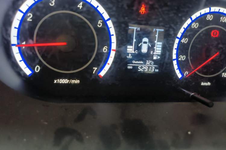 Used CHANGAN KAICHENG Ounuo S 2017 1.5L Ouno S Base Model EA15-AB Odometer Close Up
