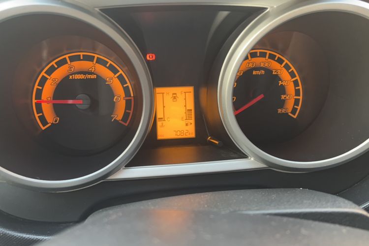 Used CHANGAN KAICHENG Ounuo S 2017 1.5L Jinouno Base Model Odometer Close Up