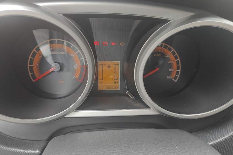 Used CHANGAN KAICHENG Ounuo S 2017 1.5L Base Version Odometer Close Up