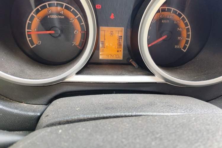 Used CHANGAN KAICHENG Ounuo S 2017 1.5L Jinouno Base Model Odometer Close Up