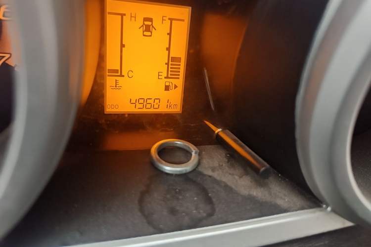 Used CHANGAN KAICHENG Ounuo S 2017 1.5L Jinouno Base Model Odometer Close Up