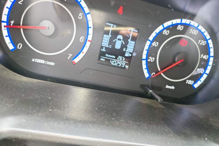 Used CHANGAN KAICHENG Ounuo S 2019 1.5L Ouno S Economy 7-Seater JL473QG Odometer Close Up